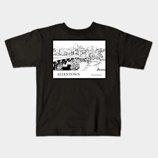 Allentown Pennsylvania Kids T-Shirt